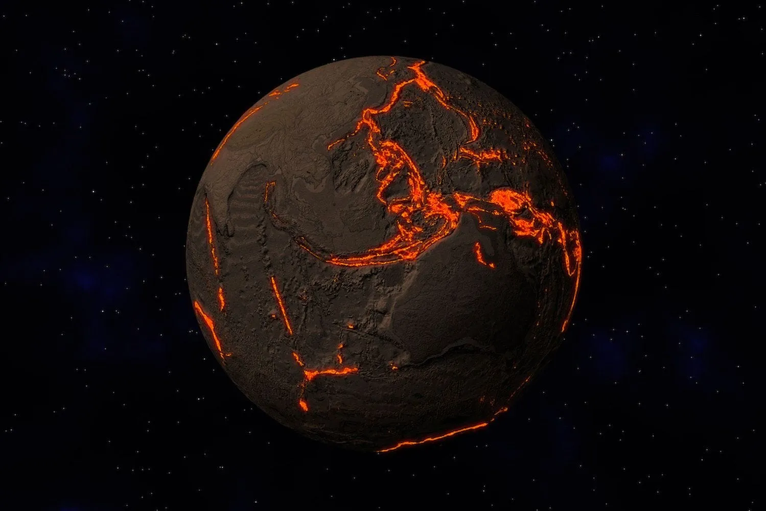 surgimento da terra