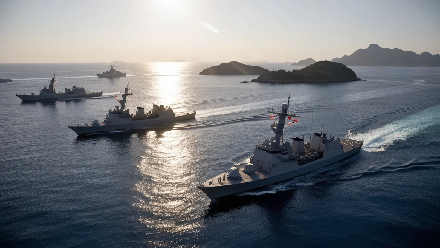 movimentações militares chinesas em taiwan